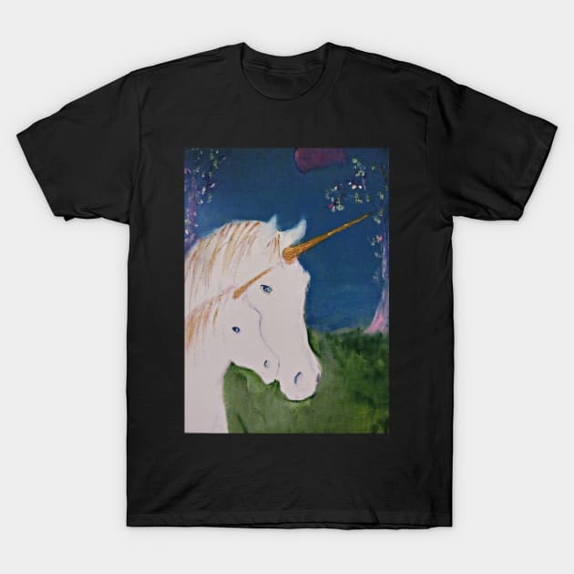 Amid the Unicorns T-Shirt by Michela's Store